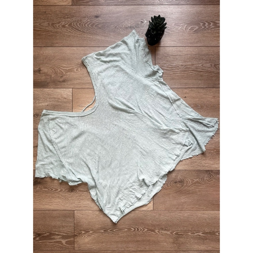 We The Free Light Gray Short Sleeve Tee